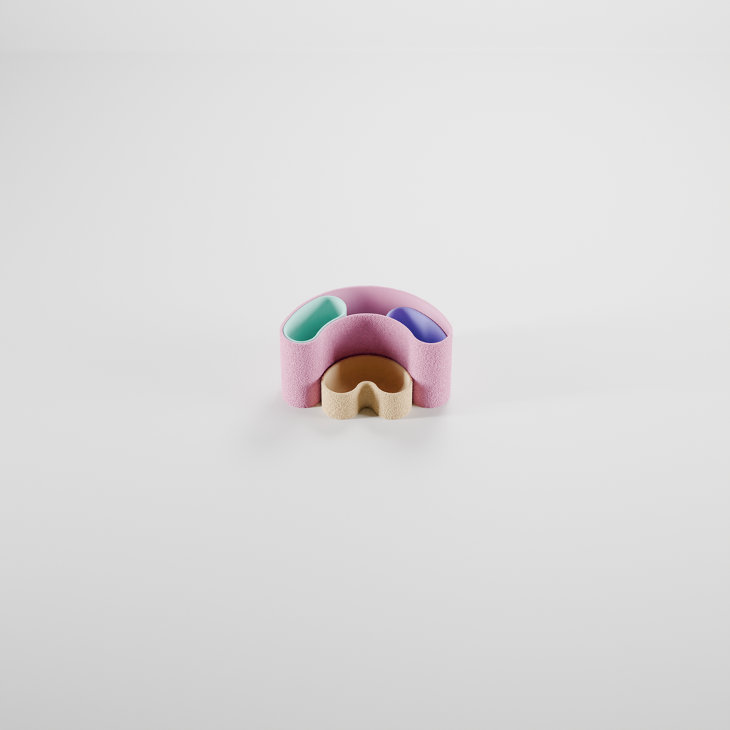 ARC Desktop Organiser — Modular Sculptural Storage