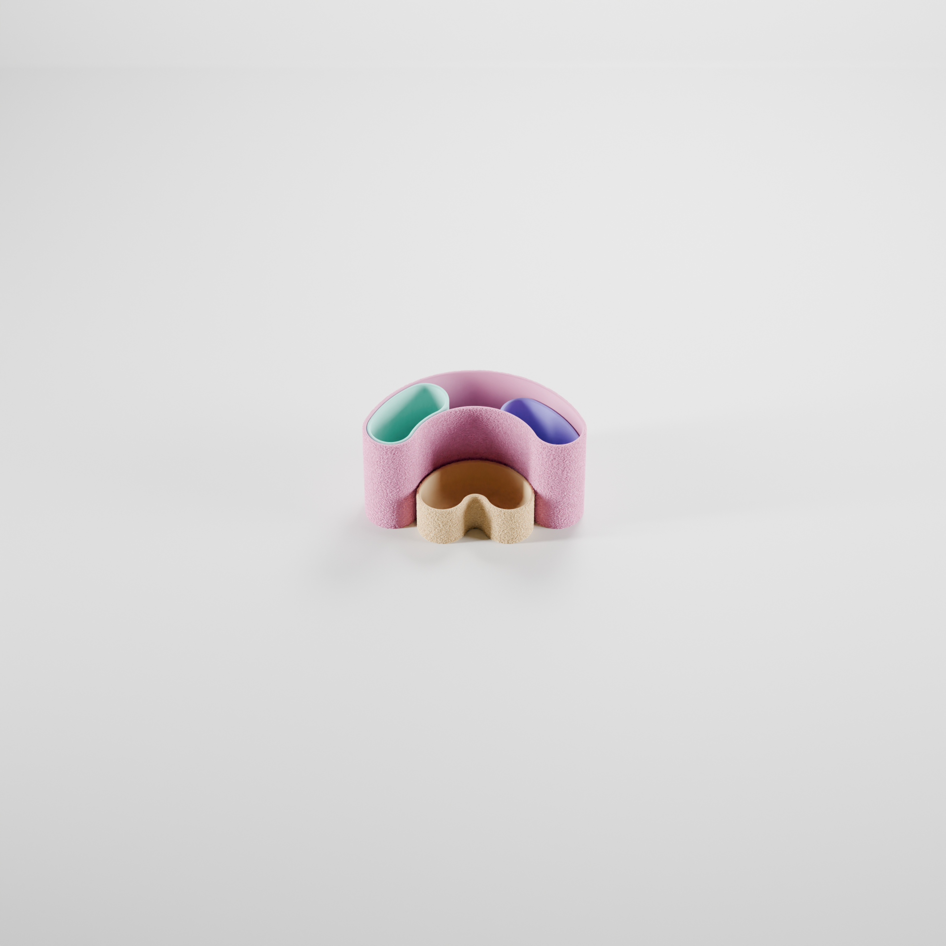 ARC Desktop Organiser — Modular Sculptural Storage