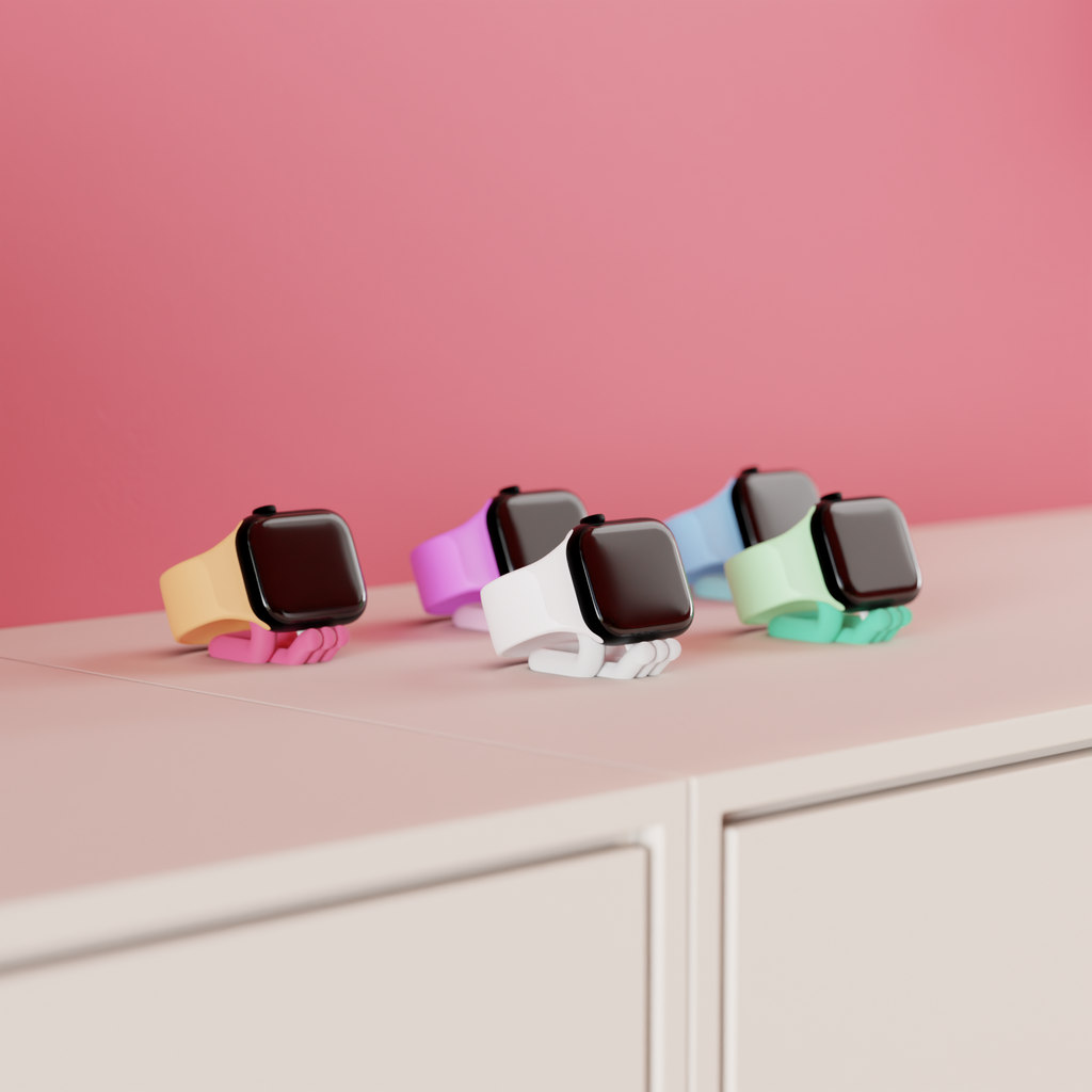 Mini Puck Watch Charger Stand