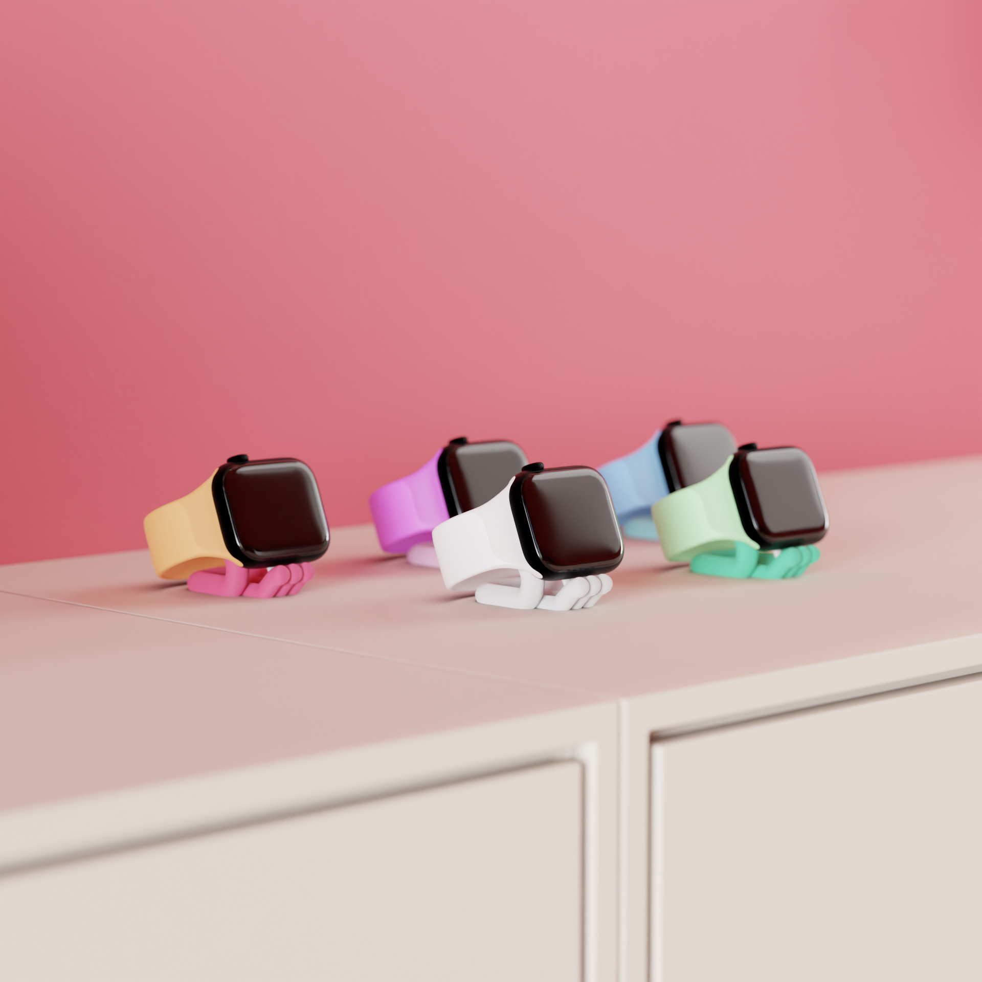 Mini Puck Watch Charger Stand