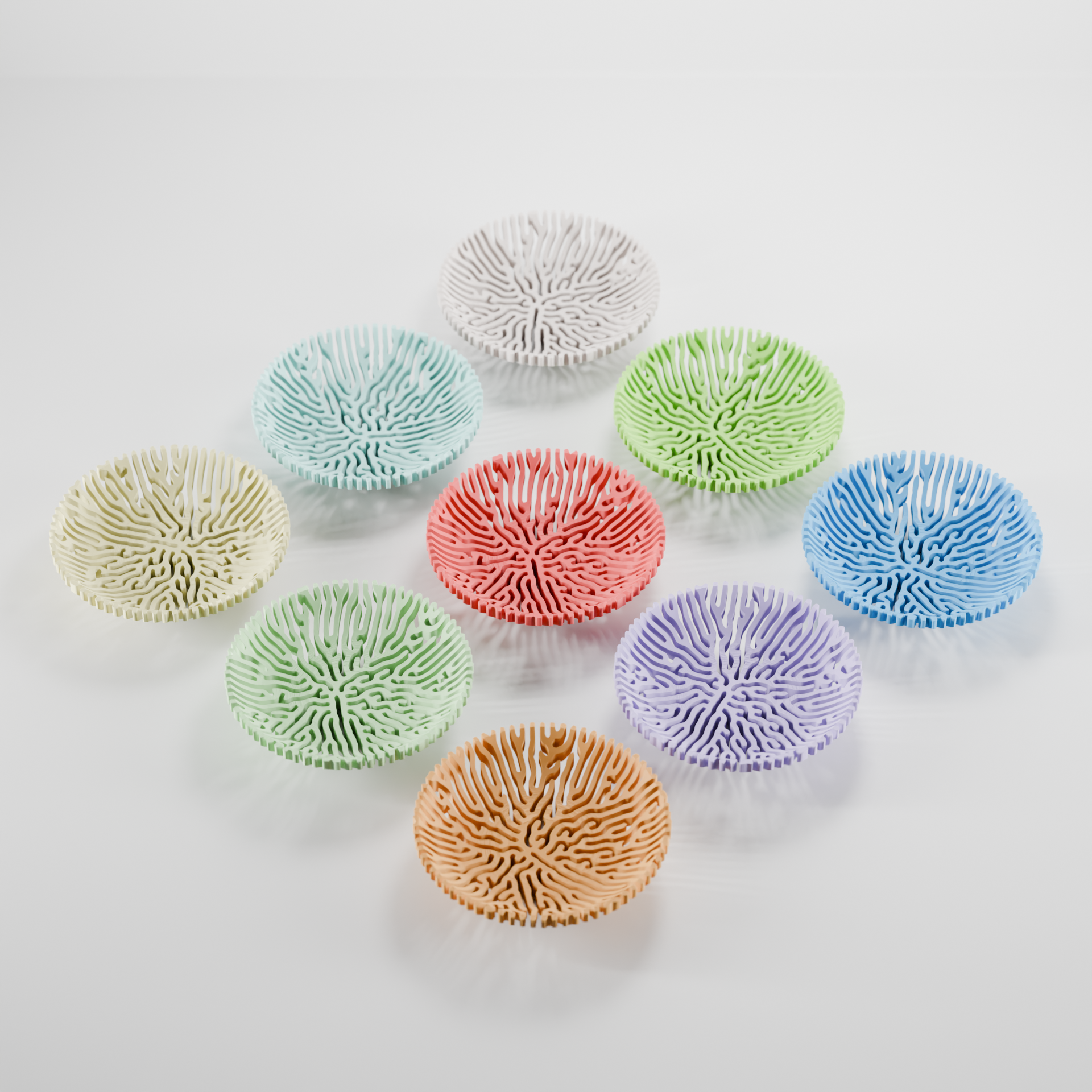 Coral Catch All Bowl