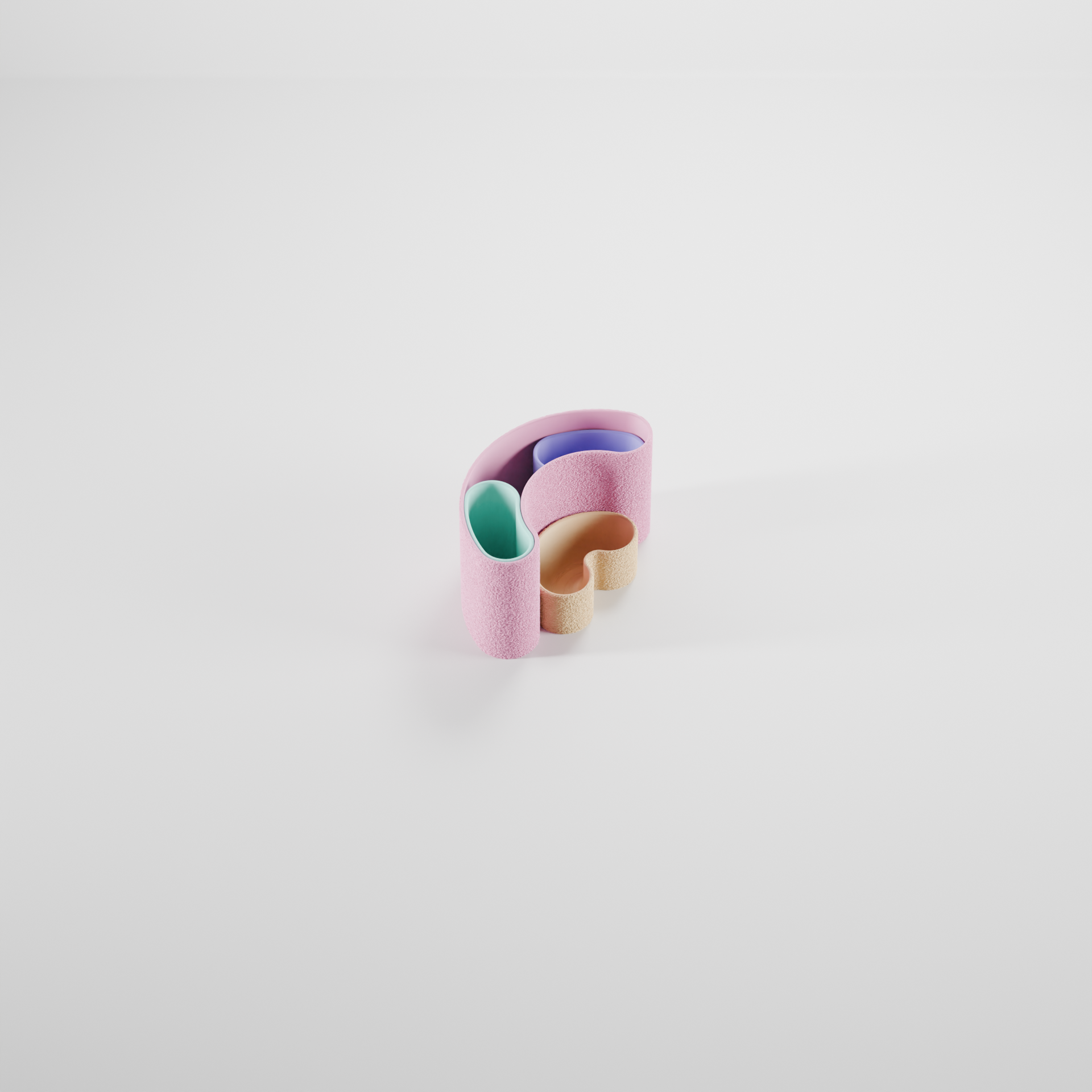 ARC Desktop Organiser — Modular Sculptural Storage