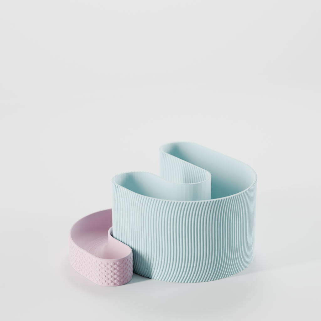 The Flow Organiser – Sculptural Desk Storage