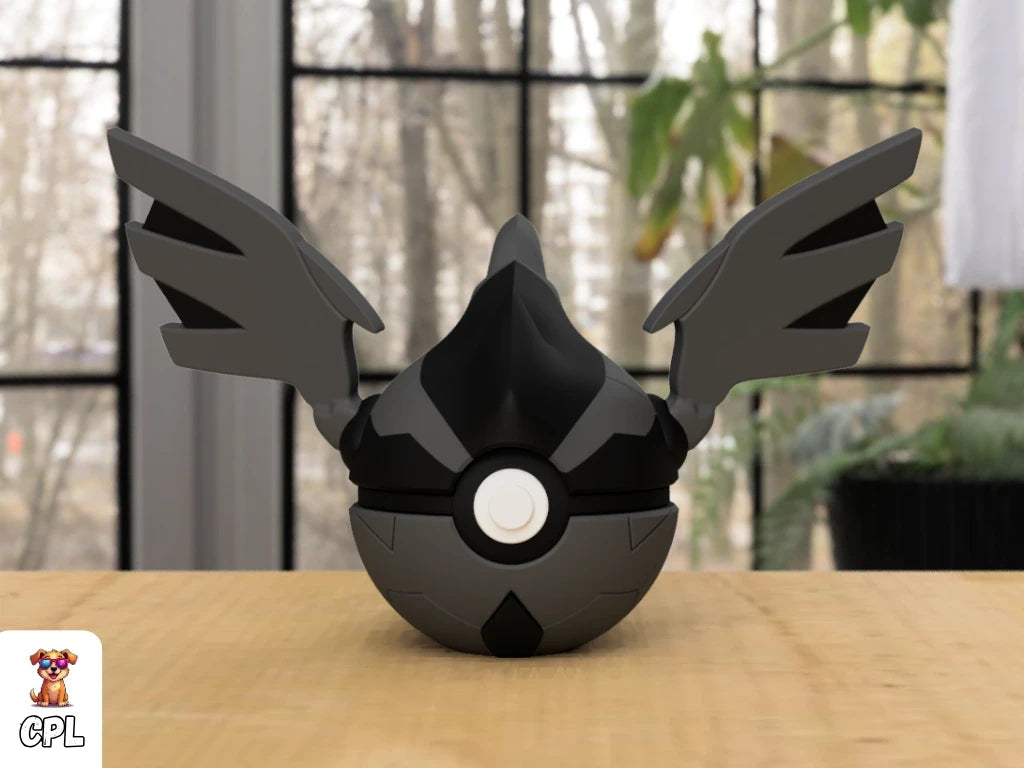 Shadow Thunder — Zekrom Inspired | PokeFORM Fan Art Collectible