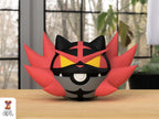 Ringflame Rogue — Incineroar Inspired | PokeFORM Fan Art Collectible