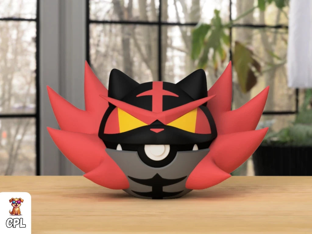 Ringflame Rogue — Incineroar Inspired | PokeFORM Fan Art Collectible