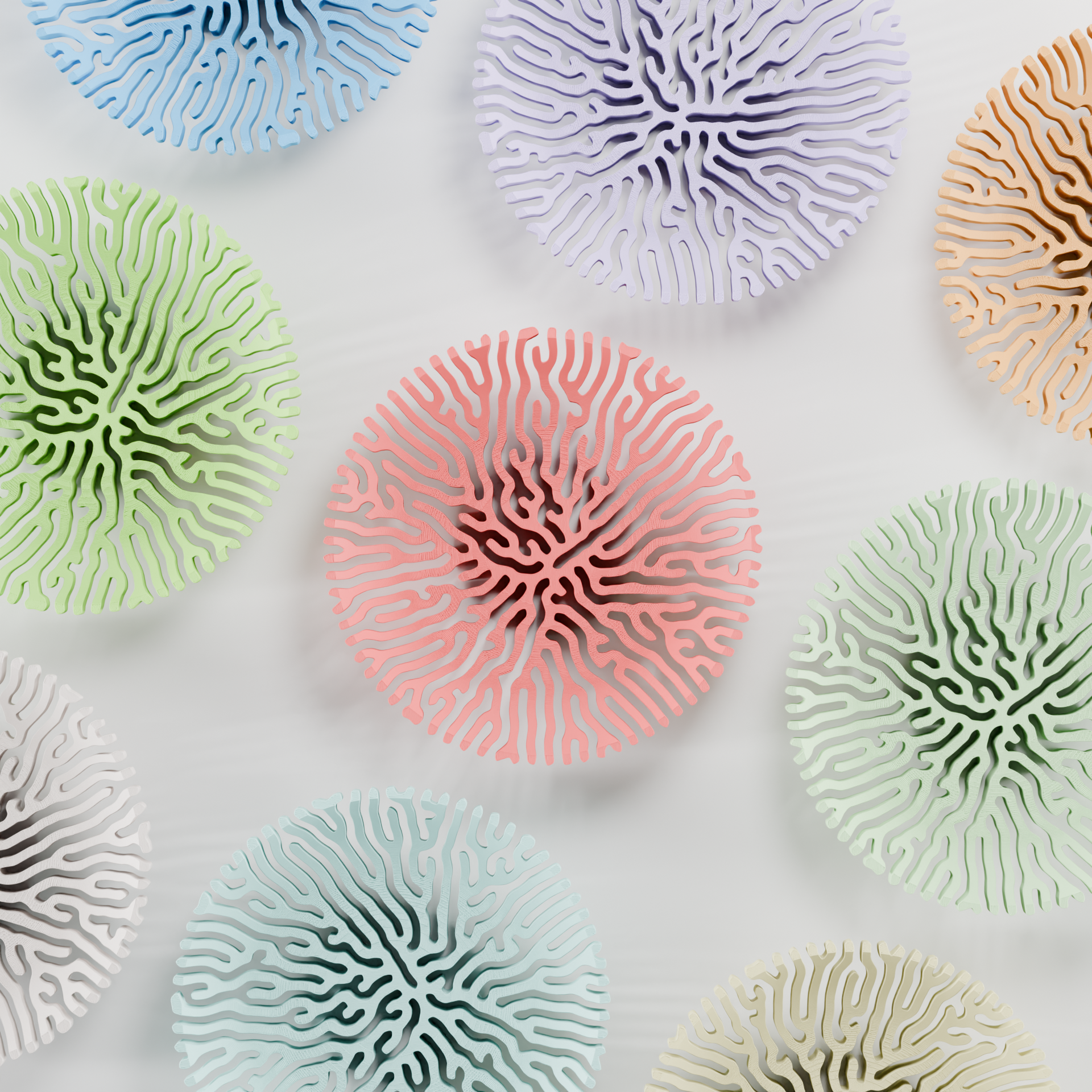 Coral Catch All Bowl