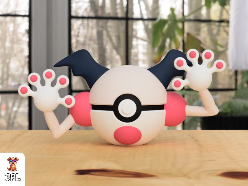 Personal Space? — Mr. Mime | PokeFORM 3D Collectible Secondary image