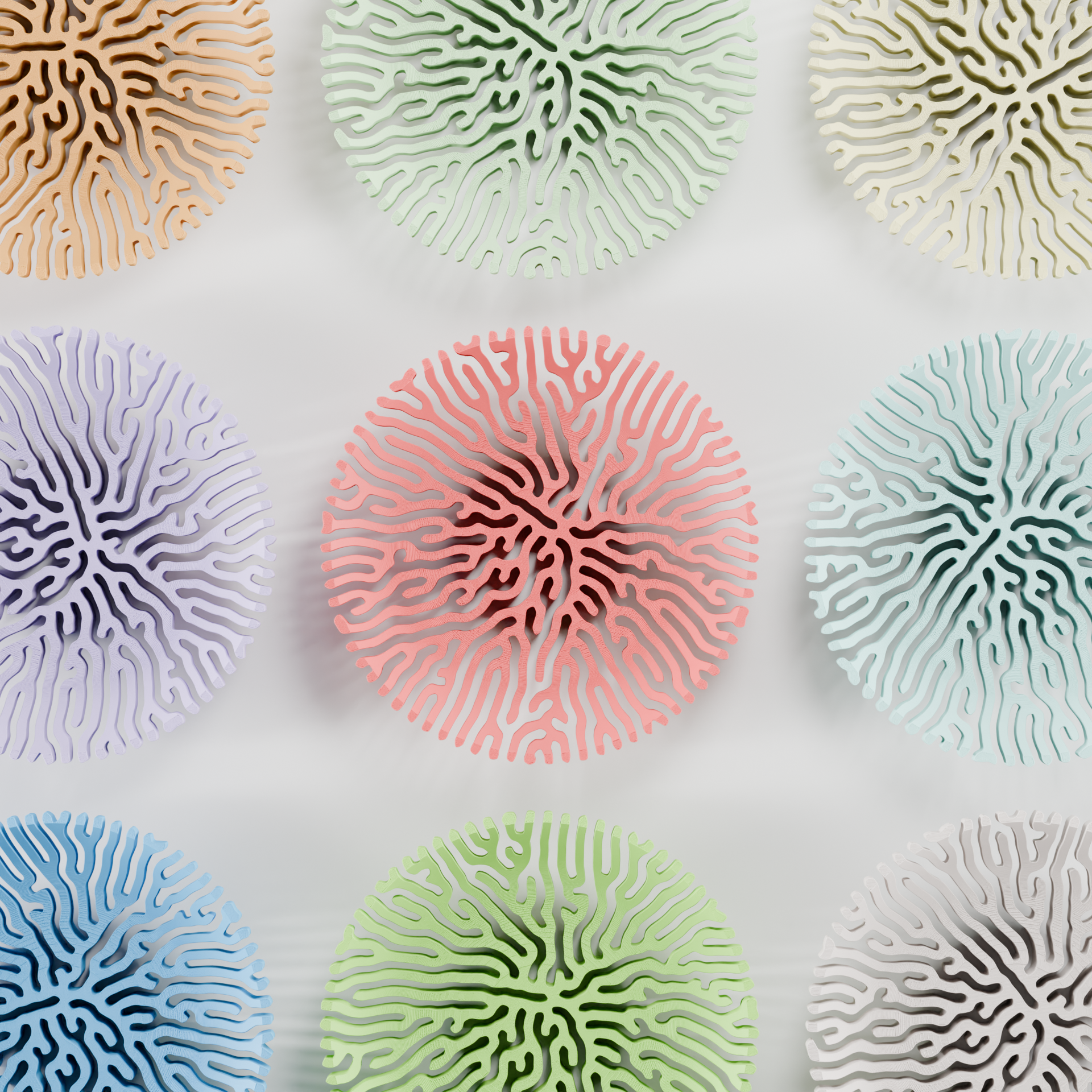 Coral Catch All Bowl