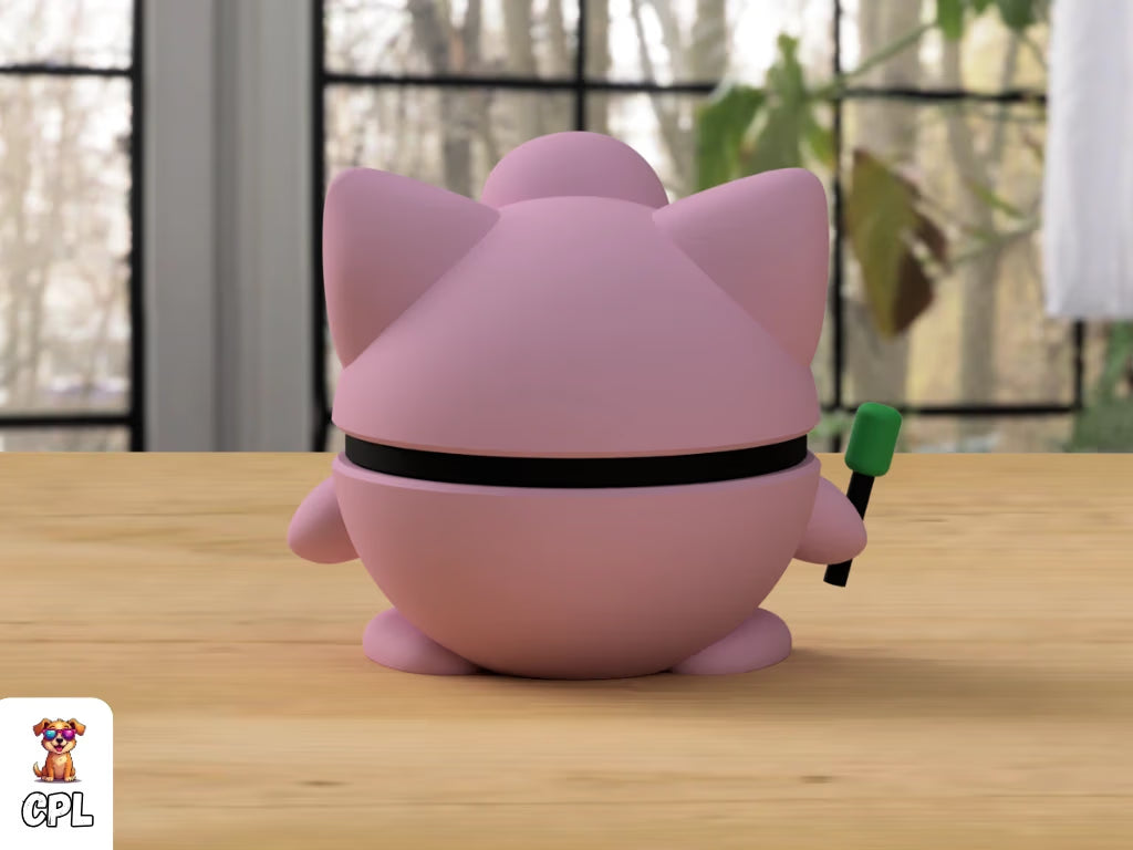 Mic Check — Jigglypuff | PokeFORM 3D Collectible