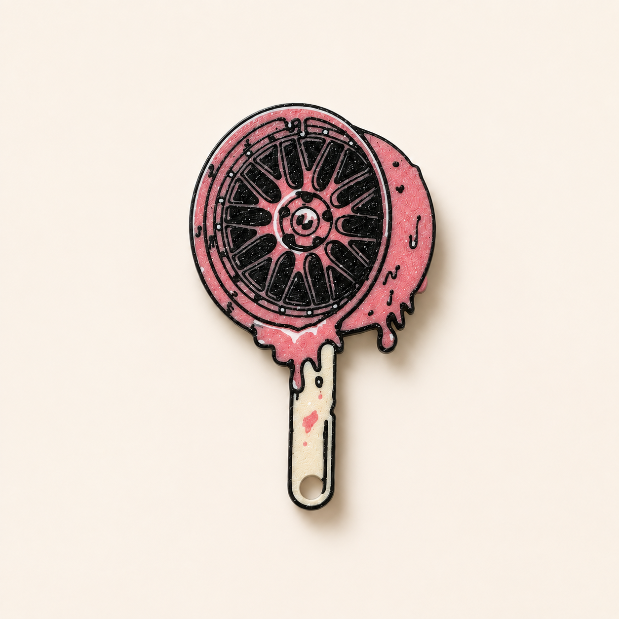 RIM POP 🍭🏁 — 3D Printed Keychain Main image