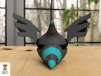Shadow Thunder — Zekrom Inspired | PokeFORM Fan Art Collectible