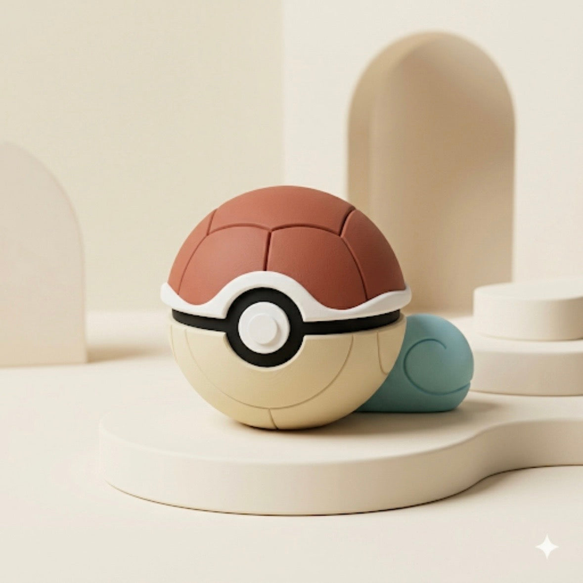 Shell Mode — Squirtle | PokeFORM 3D Collectible