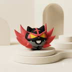 Ringflame Rogue — Incineroar Inspired | PokeFORM Fan Art Collectible