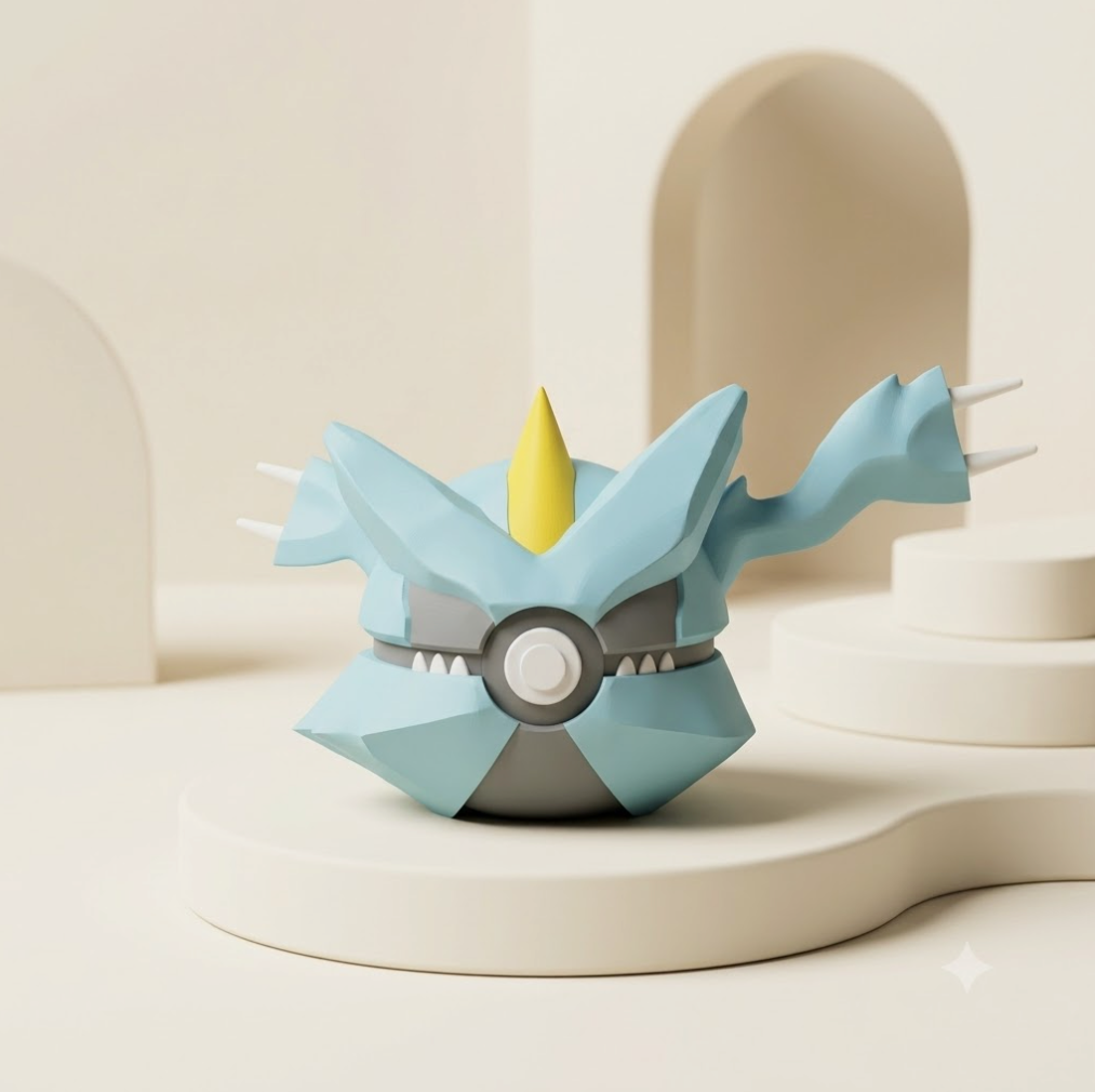 Frost Core — Kyurem Inspired | PokeFORM Fan Art Collectible Main image