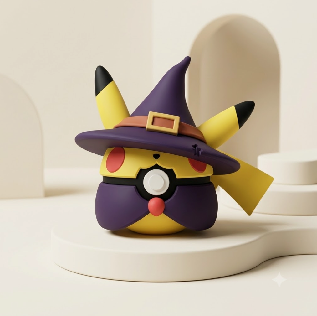 Witching Hour — Pikachu | PokeFORM 3D Collectible