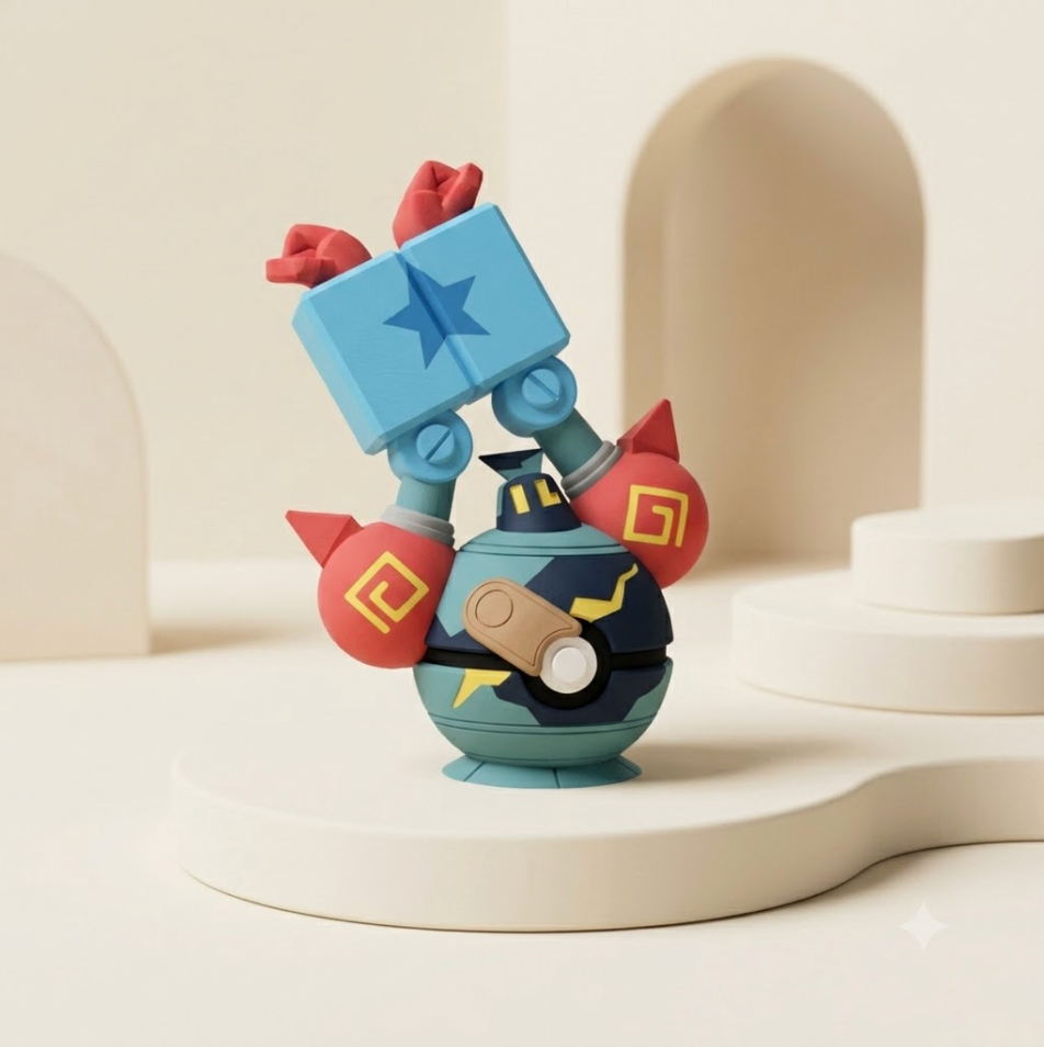 SUPER Mecha — Golurk × Franky | PokeFORM Crossover Collectible