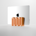 LINEA Vertical Laptop Stand – Sculptural Desk Dock