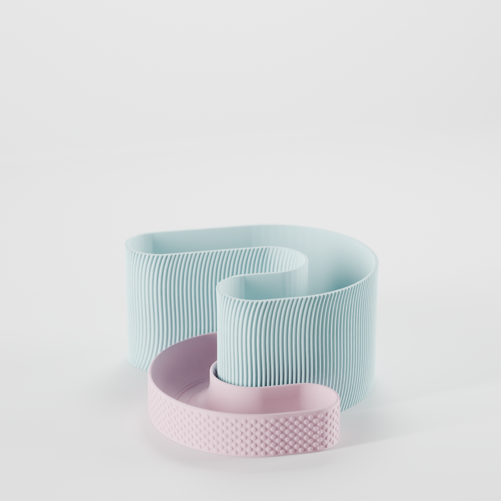 The Flow Organiser – Sculptural Desk Storage