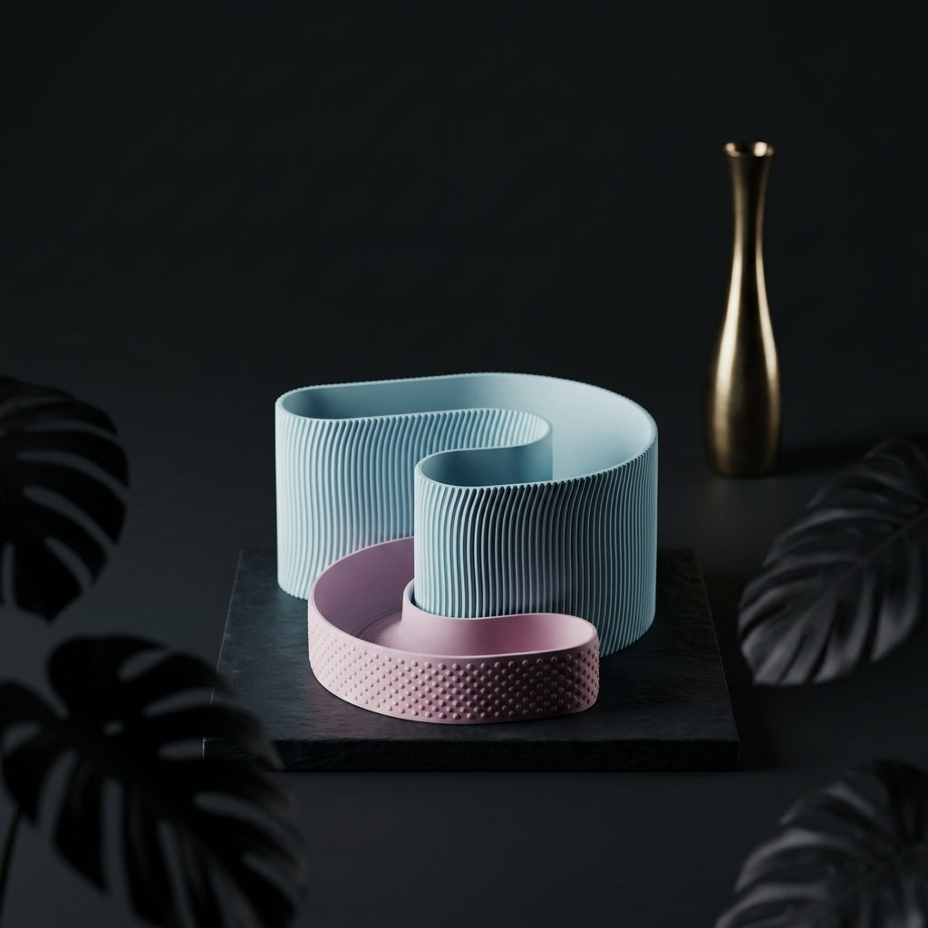 The Flow Organiser – Sculptural Desk Storage
