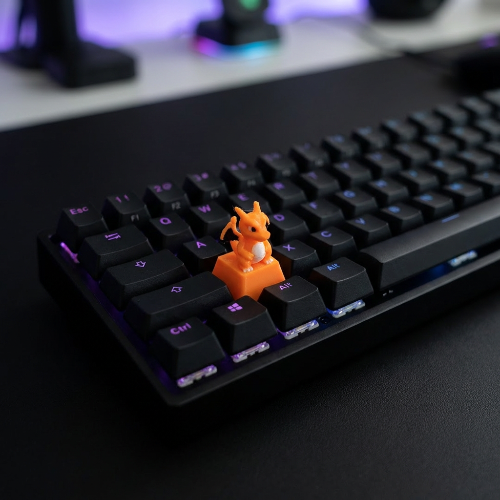 Charizard Keycap – MX Switch Compatible