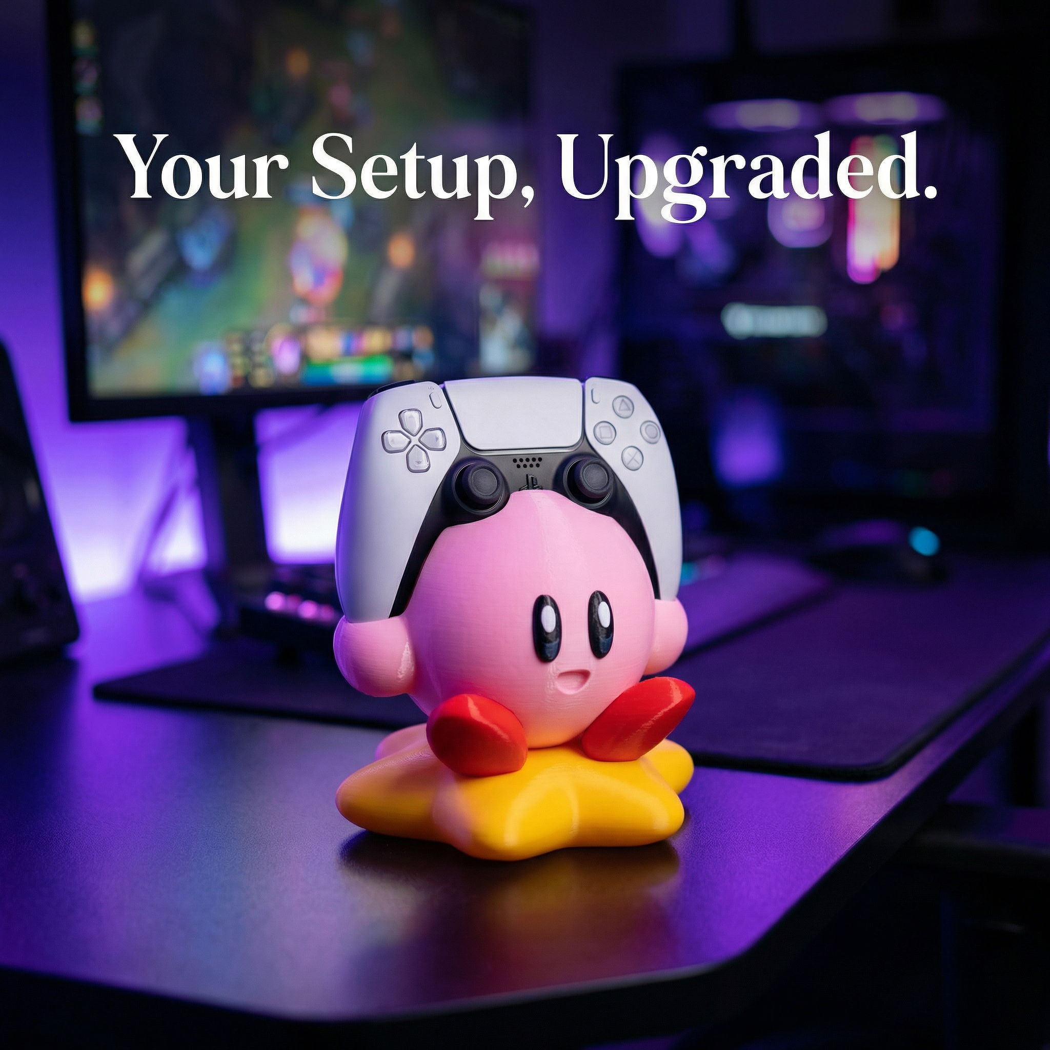 Star Buddy Controller Stand – Gaming Desk Essential Main image