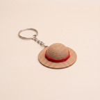 Straw Hat Keychain