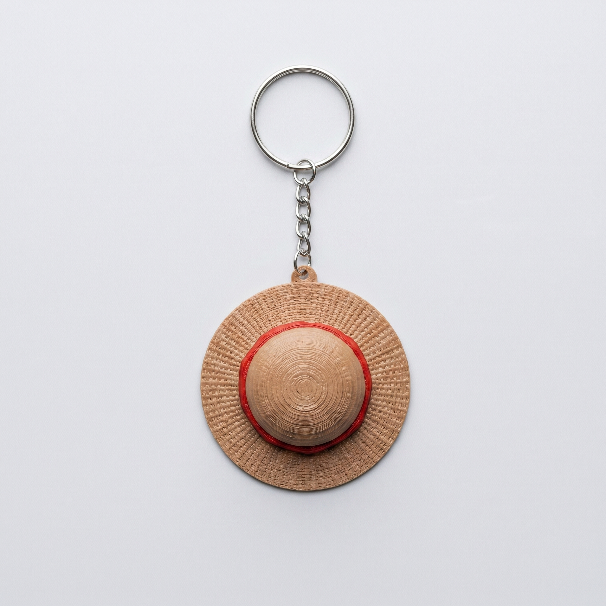 Straw Hat Keychain Secondary image