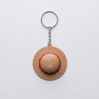 Straw Hat Keychain
