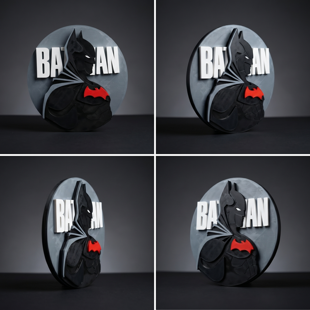 Dark Knight Wall & Desk Display