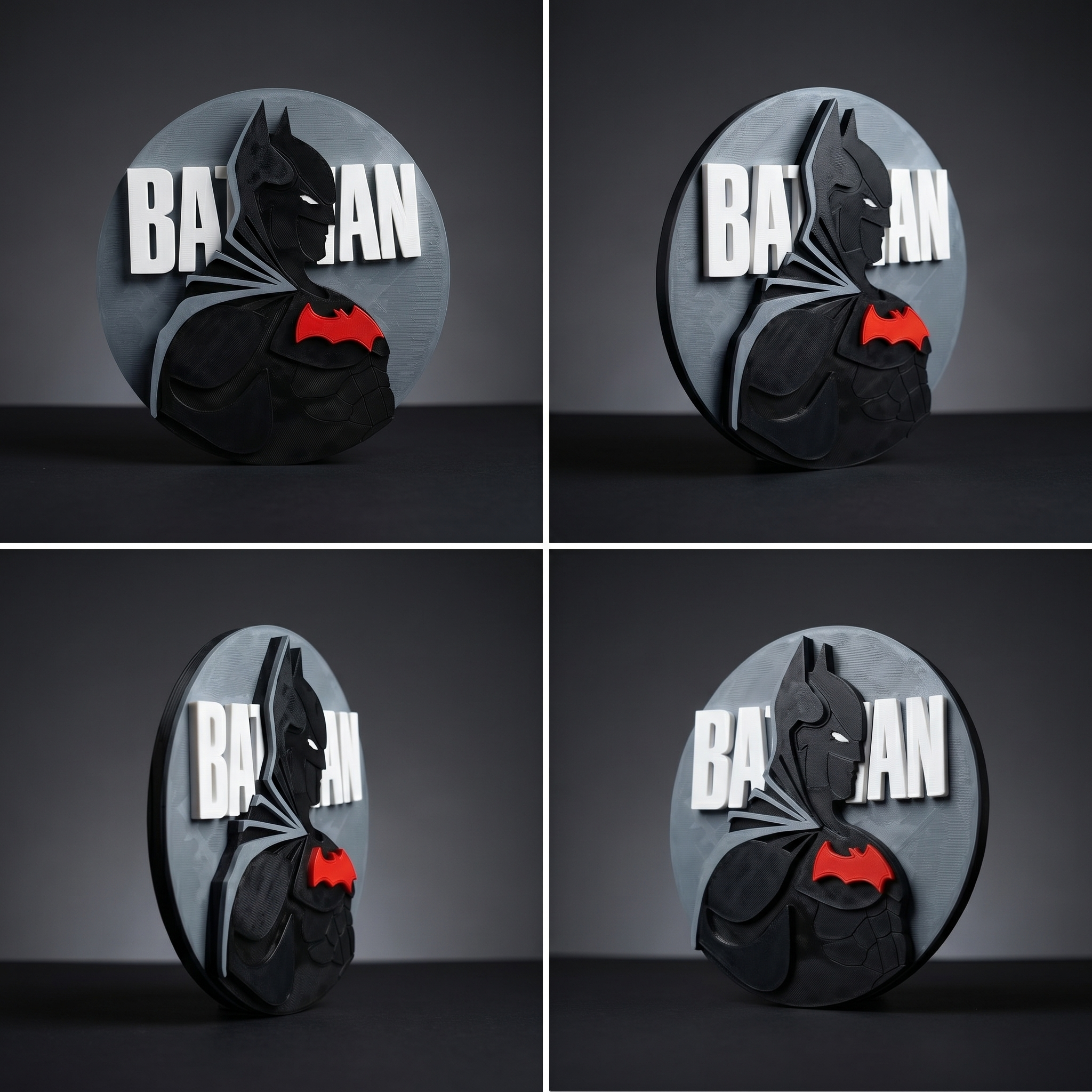 Dark Knight Wall & Desk Display