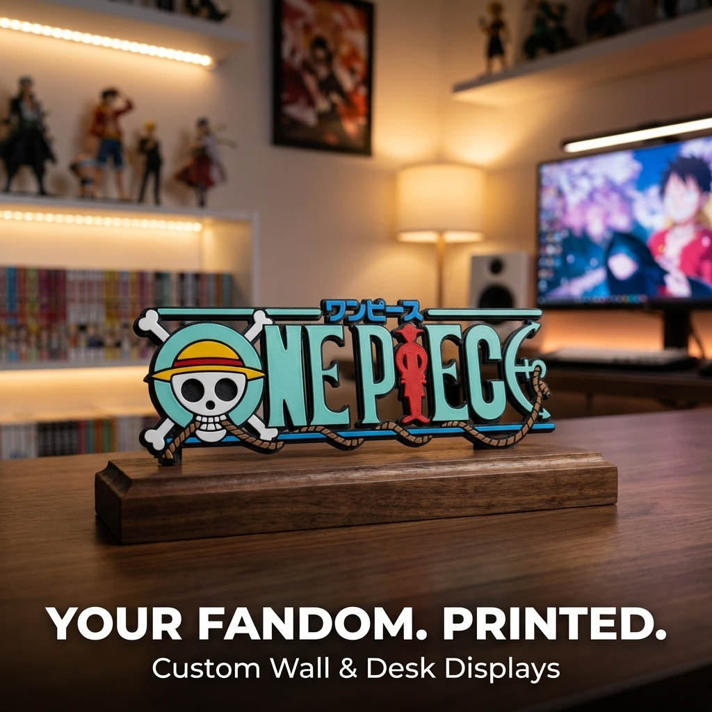 One Piece 3D Display