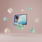 WiggleDock – Sculptural Tablet Stand