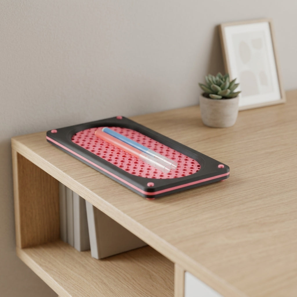 MeshDock – 3D Printed Desk Organiser Tray