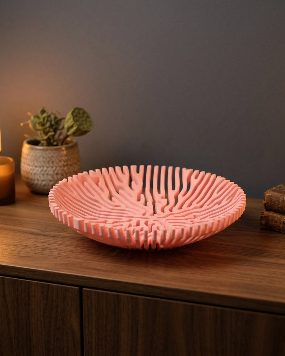 Coral Catch All Bowl
