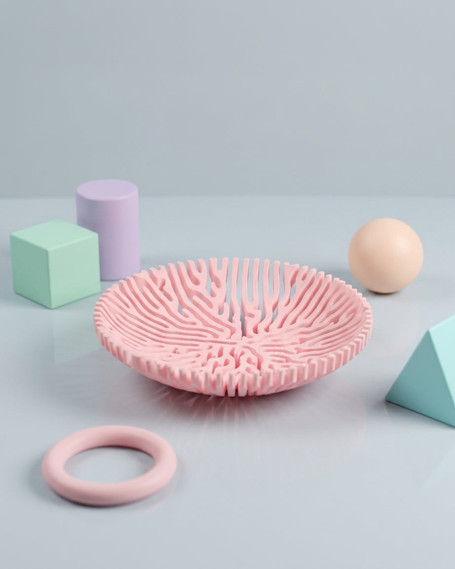 Coral Catch All Bowl