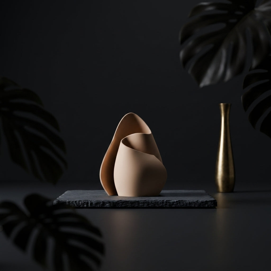 Single Flow Sculptural Vase