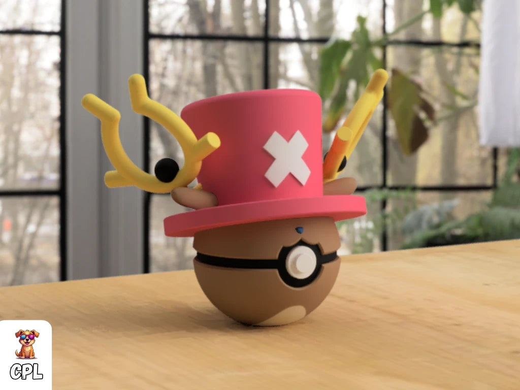 Reindeer Recruit — Tony Tony Chopper × Stantler | PokeFORM Crossover Collectible